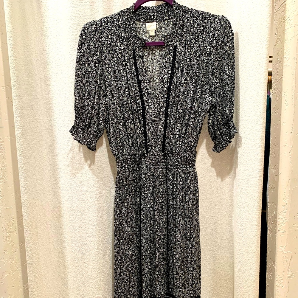 Black & cream maxi dress XS